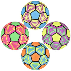 6" Neon Vinyl Soccer Ball LLB kids toys