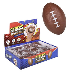 2.5" FOOTBALL STRESS BALL LLB Fidget Toys