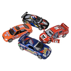 5" Diecast Pull Back Street Racer Assortment - LLB Toys