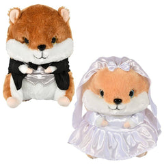 13" Bride And Groom Belly Buddy LLB Plush Toys