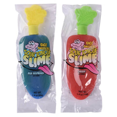 Sour Tongue Slime Candy Gel Blue Rasp/Cherry - LLB Toys
