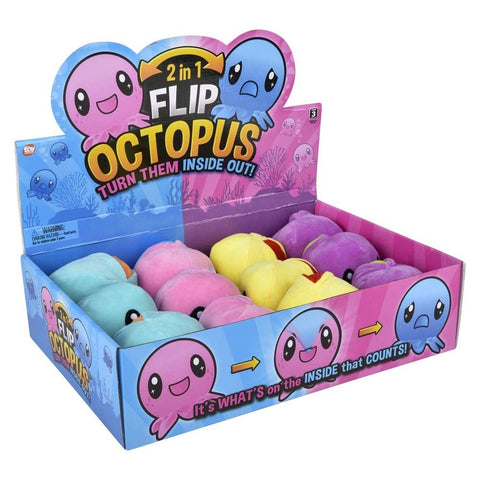 REVERSE EEZ plush OCTOPUS 4" LLB Plush Toys