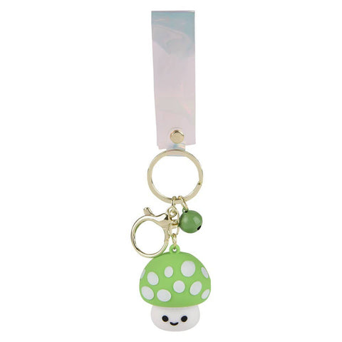 2" Mushroom Charm Wristlet Backpack Keyring 24ct - LLB Toys