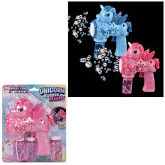 7.75" Unicorn Bubble Blaster 20 Hole - LLB Toys