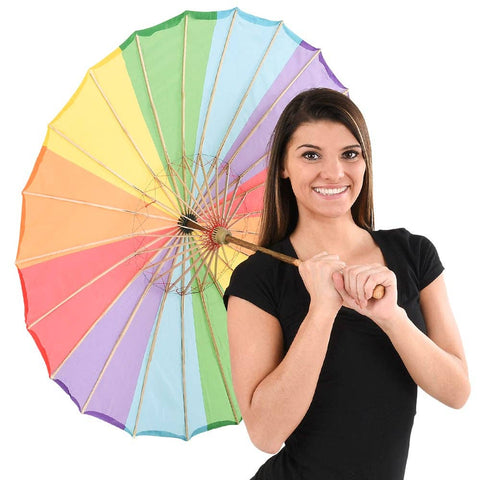 21.5" RAINBOW PARASOL LLB kids toys