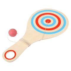 11.33" WOODEN PADDLE BALL LLB kids toys