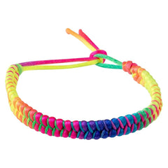 7" Rainbow Friendship Bracelet 24ct - LLB Toys
