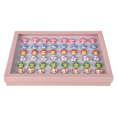 Mushroom Plastic Rings 1"