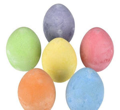 2.5" Egg Sidewalk Chalk Stationary 6ct - LLB Toys