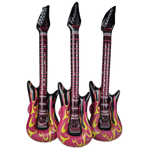 42" FLAME GUITAR INFLATE LLB Inflatable Toy