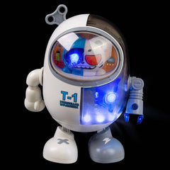 7" Light And Sound Dancing Robot
