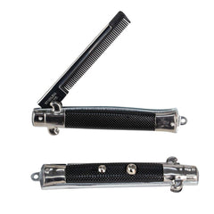9" STAINLESS STEEL SWITCH-BLADE COMB LLB kids toys