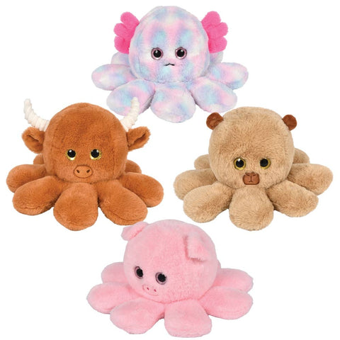 10" Octo-Animal Assortment Plush - LLB Toys