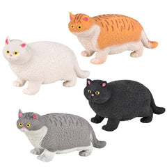 Stretchy House Cat 4" 12ct - LLB Toys