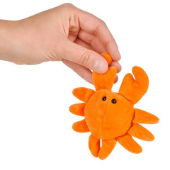3.5" MIGHTY MIGHTS CRAB LLB Plush Toys