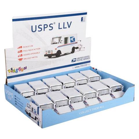 5" Diecast USPS Mail Delivery Truck   - LLB Toys