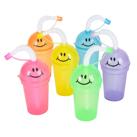 SMILE FACE SIPPER CUP 6.25" 7 OZ LLB kids toys