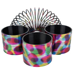 3" (80MM) METALLIC RAINBOW SPRING LLB kids toys