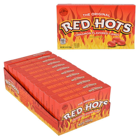 Red Hots Theater Box Candy 5.5ox - LLB Toys