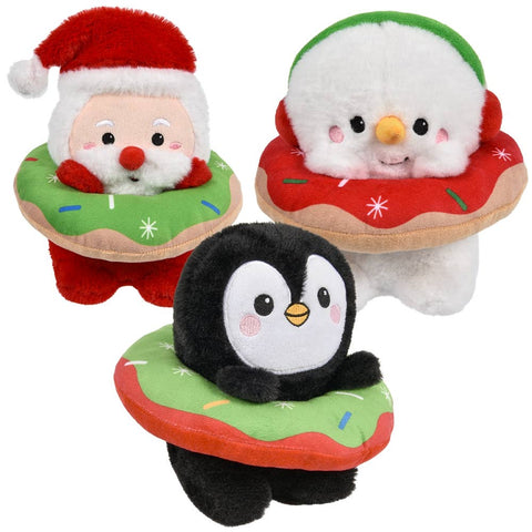 9" Christmas Donut Plush - LLB Toys