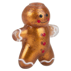 2.25" SQUISH STICKY GINGERBREAD MAN LLB Christmas