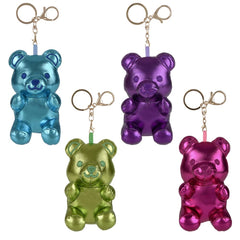 4" Metallic Yummy Bear Plush Clip On - LLB Toys