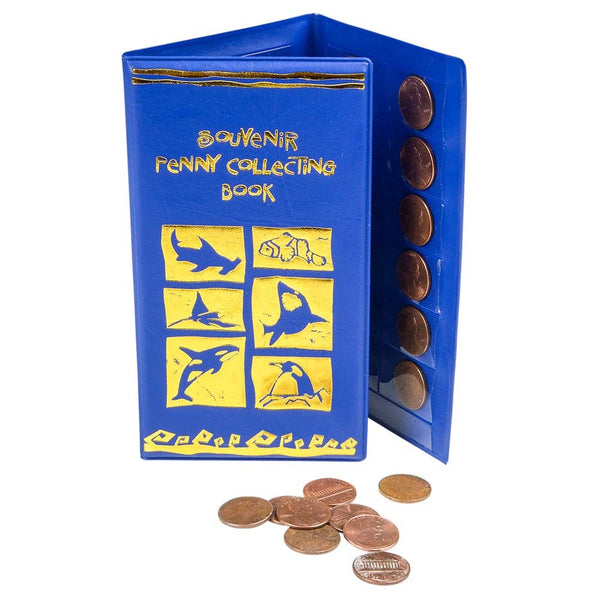 AQUATIC SOUVENIR PENNY HOLDER BOOK LLB kids toys