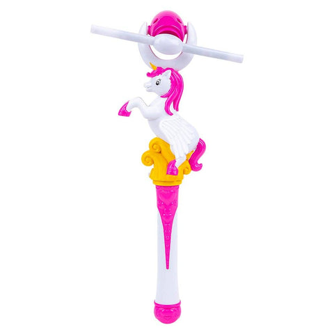 15" LIGHT-UP UNICORN SPINNING WAND LLB Light-up Toys