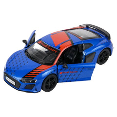 5" Diecast Pull Back 2020 Audi R8 Coupe Livery - LLB Toys