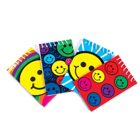 3.5" Spiral Smile Notebook Stationary - LLB Toys