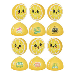 6" Squish Lemon 12ct - LLB Toys