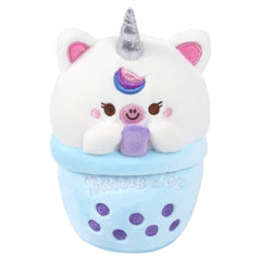 7″ Bubble Tea Animal Cup LLB Plush Toys