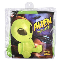 48" Galactic Alien Inflate- Green LLB Inflatable Toy