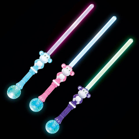 30" LIGHT-UP MONKEY MAGIC BALL SWORD LLB Light-up Toys