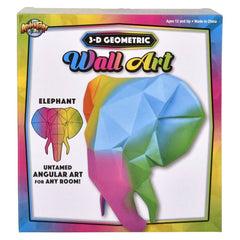 Elephant Geometric Wall Art 7.75" LLB kids toys