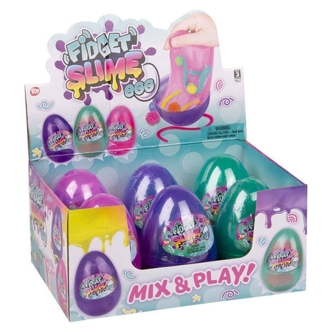 4.75" Fidget Slime Egg 6ct - LLB Toys
