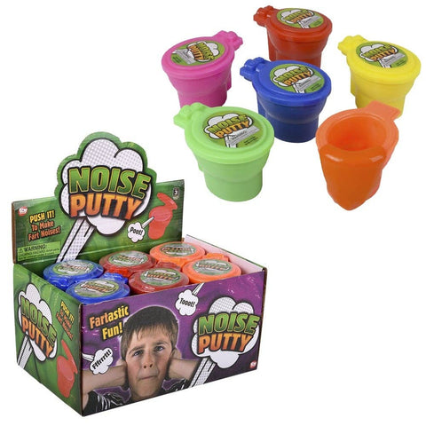 4" TOILET SHAPE FART PUTTY LLB Slime & Putty