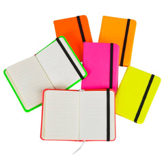 3"X4" NEON NOTE BOOK LLB Stationary