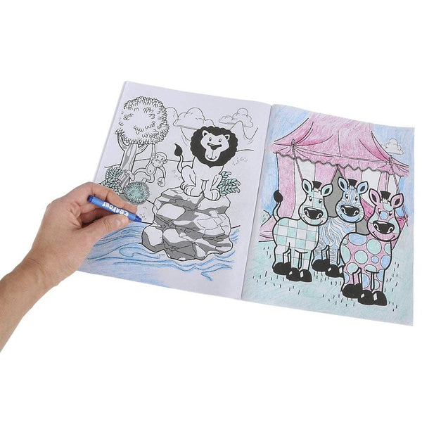 ZOO ANIMAL COLORING BOOK 9X11