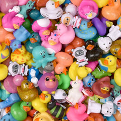 2" Rubber Ducky and Animal Mix Novelty Toy 500ct - LLB Toys