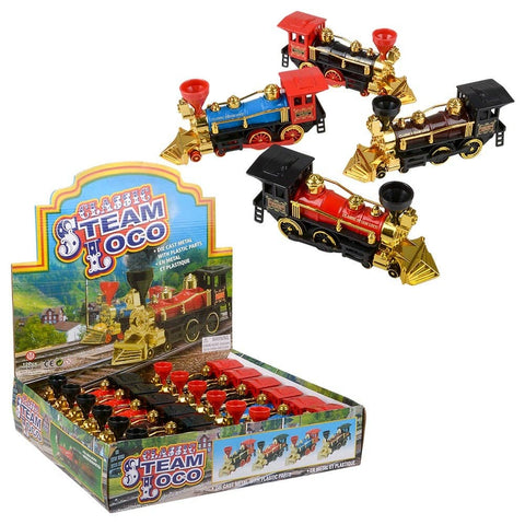 7"  Locomotive with Metallic Accent  - LLB Toys