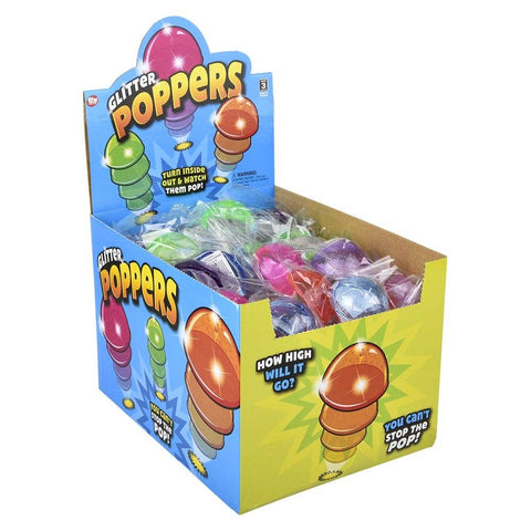 2.25" Large Glitter Poppers - LLB Toys
