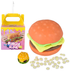 5.6" Cheeseburger Clay Slime Kit 8/12 - LLB Toys