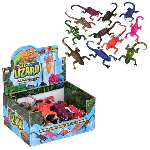 6" COLOR CHANGING LIZARD LLB kids toys
