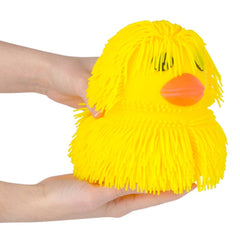 8" Shaggy Puffer Ducky - LLB Toys