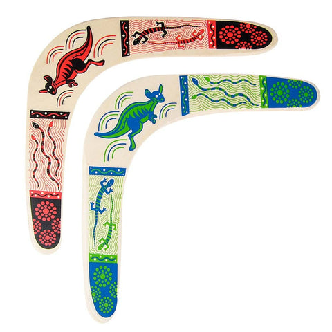 14.5" WOODEN BOOMERANG LLB kids toys