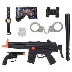 POLICE PLAY SET 8 PC LLB kids toys