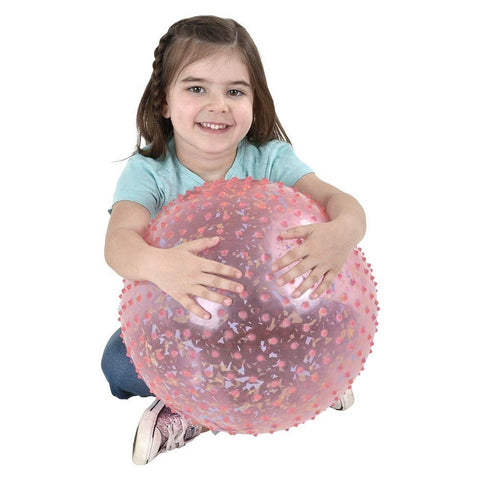 18" Confetti Knobby Ball 48ct - LLB Toys