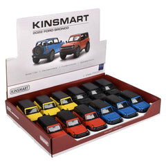 5" Diecast Pull Back 2022 Ford Bronco Hard Top LLB Car Toys