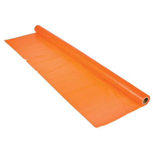 ORANGE TABLECLOTH ROLL 1MIL 100'X40